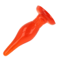 Baile Soft Touch red anal plug, 14,2 cm – image 3