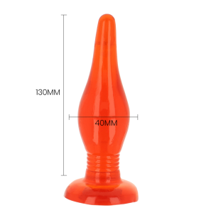 Baile Soft Touch red anal plug, 14,2 cm – image 5