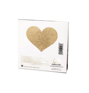 Bijoux Indiscrets Flash Gold Heart Nipple Covers – image 3