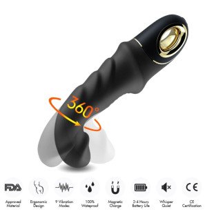 Armony Joyblade, vibromasseur rotatif à 9 modes de vibration – photo 3