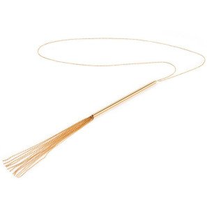 BIJOUX Magnifique chaîne métallique et fouet pour le bien-être intime – photo 1