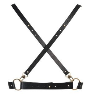 Bijoux Indiscrets Maze X Harness in Black for Adults – image 1