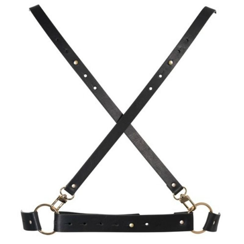 Bijoux Indiscrets Maze X Harness in Black for Adults – image 1