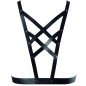 BIJOUX MAZE black harness with neckline, 200 mm – image 1