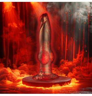 Gode vibrant en silicone EPIC Prometheus avec télécommande – photo 2