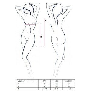 Wit verpleegkundige lingerie kostuum PASSION met keuze uit S/M en L/XL – foto 2