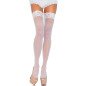 Nylonstrümpfe mit Spitzenabschluss, Plus Size – Bild 1 Nylonstrümpfe mit Spitzenabschluss, Plus Size – Bild 1