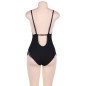 Black striped plus-size teddy lingerie by SUBBLIME – image 3 Black striped plus-size teddy lingerie by SUBBLIME – image 3