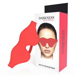 Red Darkness eye mask for adults – image 1