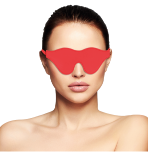 Red Darkness eye mask for adults – image 2