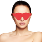 Rood oogmasker Darkness voor volwassenen – foto 2