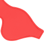 Red Darkness eye mask for adults – image 4 Red Darkness eye mask for adults – image 4