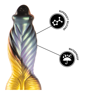 Silikonowe dildo EPIC Phoenix z pilotem, ładowane – zdjęcie 8