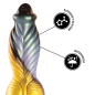 Silikonowe dildo EPIC Phoenix z pilotem, ładowane – zdjęcie 8