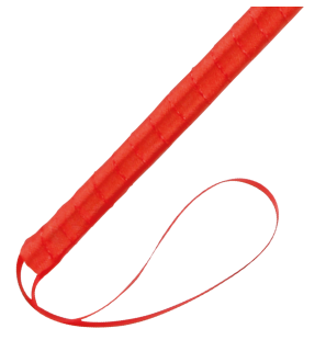 Red stimulating feather, 24 cm, for playful intimate wellness – image 4
