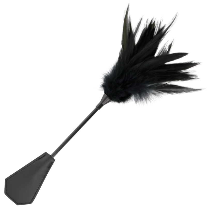 DARKNESS Black Feather Tickler, 48 cm – image 1 DARKNESS Black Feather Tickler, 48 cm – image 1