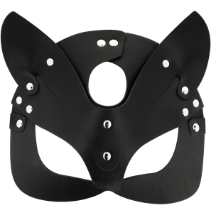 Masque en cuir vegan avec oreilles de chat Coquette Chic Desire – photo 3
