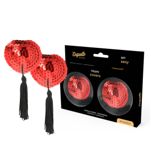 Rode tepelbekleding van Coquette Chic Desire – foto 1