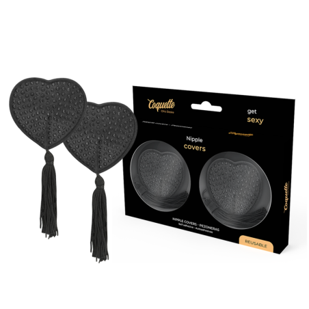 Coquette Chic Desire zwarte tepelbedekking voor lingerie – foto 1