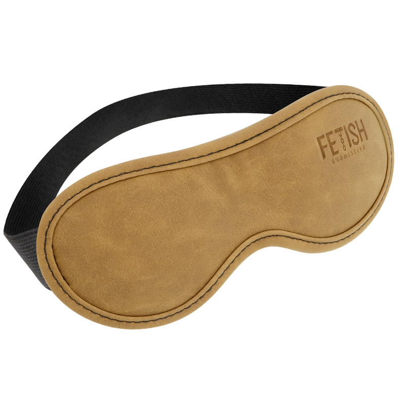 Vegan Leather Mask with Neoprene Lining for Adults – image 1