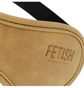 Vegan Leather Mask with Neoprene Lining for Adults – image 3