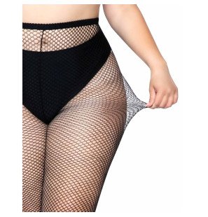 Pończochy kabaretki plus size dla kobiet – zdjęcie 2