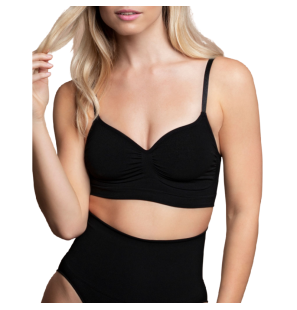 Bye-Bra seamless medium-control bra in multiple colours and sizes – image 1