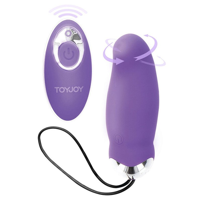 Vibromasseur violet ToyJoy avec télécommande et 8 modes de vibration – photo 1 Vibromasseur violet ToyJoy avec télécommande et 8 modes de vibration – photo 1