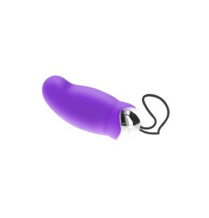 Fioletowy wibrator ToyJoy z pilotem i 8 trybami wibracji – zdjęcie 2