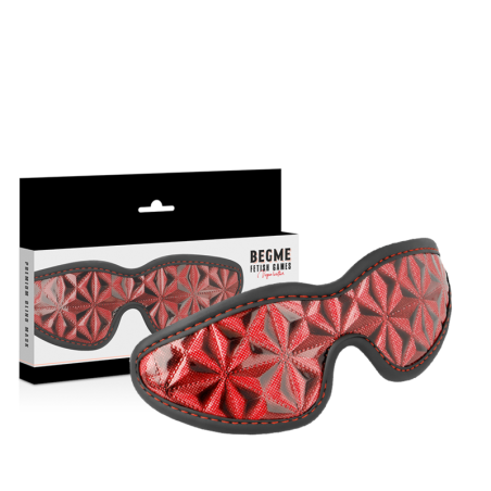 BEGME Red Edition elastyczna opaska na oczy z neoprenową podszewką – zdjęcie 2