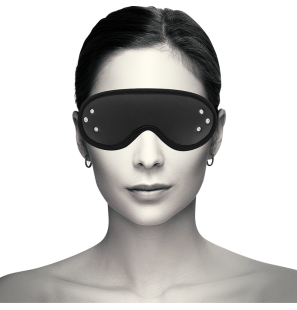 Coquette Chic Desire vegan leren oogmasker met neopreen voering – foto 3