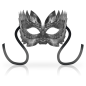 Silver-Coloured Venetian Mask for Adults – image 1
