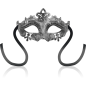 Silver Venetian Masks for Adults – image 1