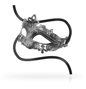Silver Venetian Masks for Adults – image 2