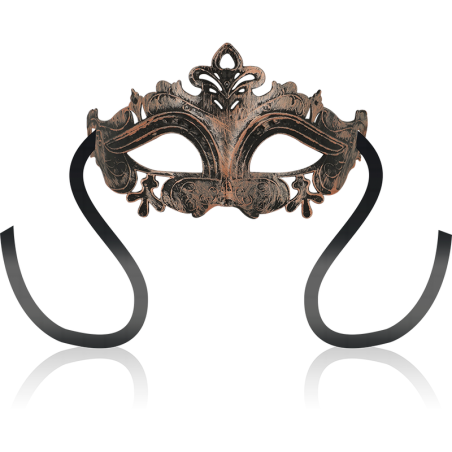 Koperen Venetiaanse maskers voor volwassenen