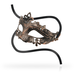 Copper Venetian Masks for Adults – image 2