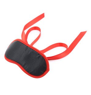 OHMAMA Black Fetish Mask with Red Edges – image 6