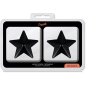 Metal Nipple Covers with Black Stars Coquette Chic Desire – image 5 Metal Nipple Covers with Black Stars Coquette Chic Desire – image 5
