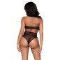 LEG AVENUE Two-Piece Lingerie Set with Halter Neck, Crop Top and Thong – image 2