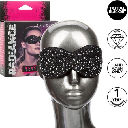 Calexotics Radiance blickdichte Augenmaske mit Strass – Bild 1