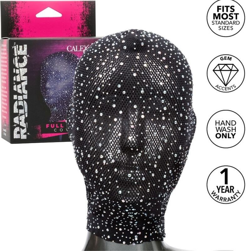 CALEXOTICS Radiance volledig bedekt strassmasker voor lingerie – foto 1