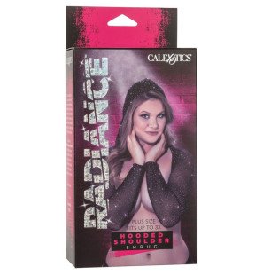 Calexotics Radiance Plus Size Beaded Hooded Shrug – image 4