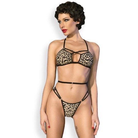 CHILIROSE - CR 4497 LUIPAARD BIKINI S/M