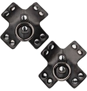 Calexotics Euphoria black nipple shields with O-ring 7,5 cm – image 1
