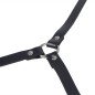 Harnais de corps en cuir noir SUBBLIME FETISH pour adultes – photo 6