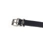 Subblime schwarzer Leder-Kettengürtel mit Ringen – One Size – Bild 8