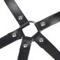Subblime schwarzes Leder-Brustharness mit Ringen – Einheitsgröße – Bild 6 Subblime schwarzes Leder-Brustharness mit Ringen – Einheitsgröße – Bild 6