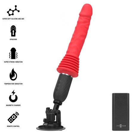 Cynthia vibrator met verwarming, stuwfunctie en afstandsbediening