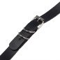SUBBLIME black leather full-body harness with buckles, one size – image 6