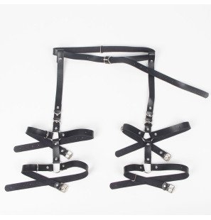 Subblime Strumpfband-Harness mit Ringen – Einheitsgröße – Bild 4